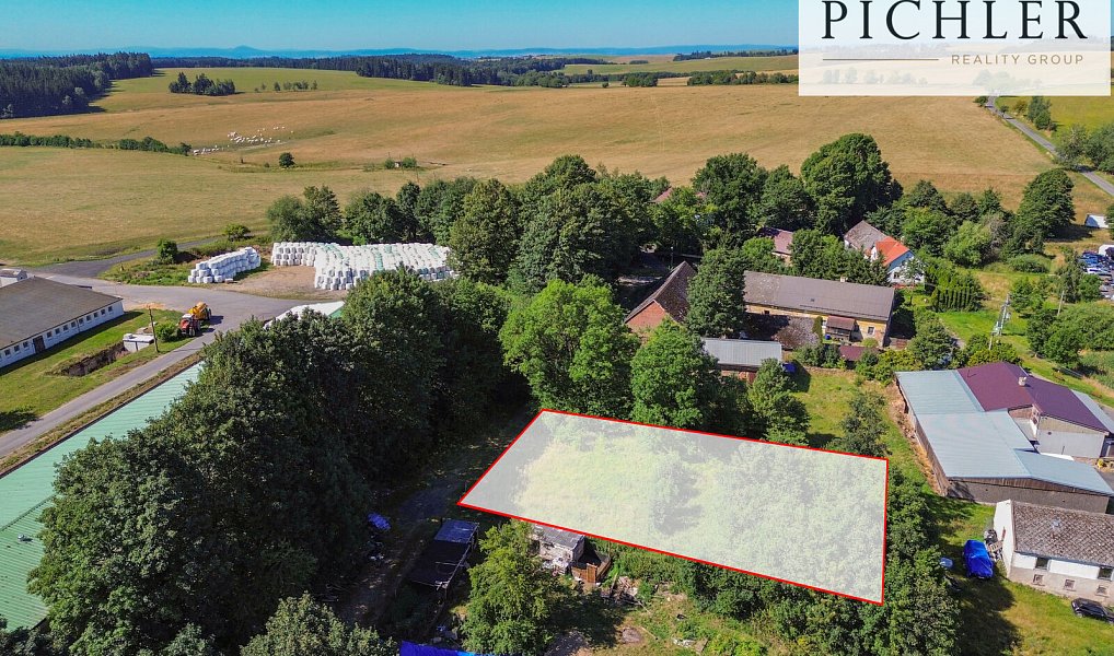Prodej stavebního pozemku 884 m², Teplá – náhled fotky 2