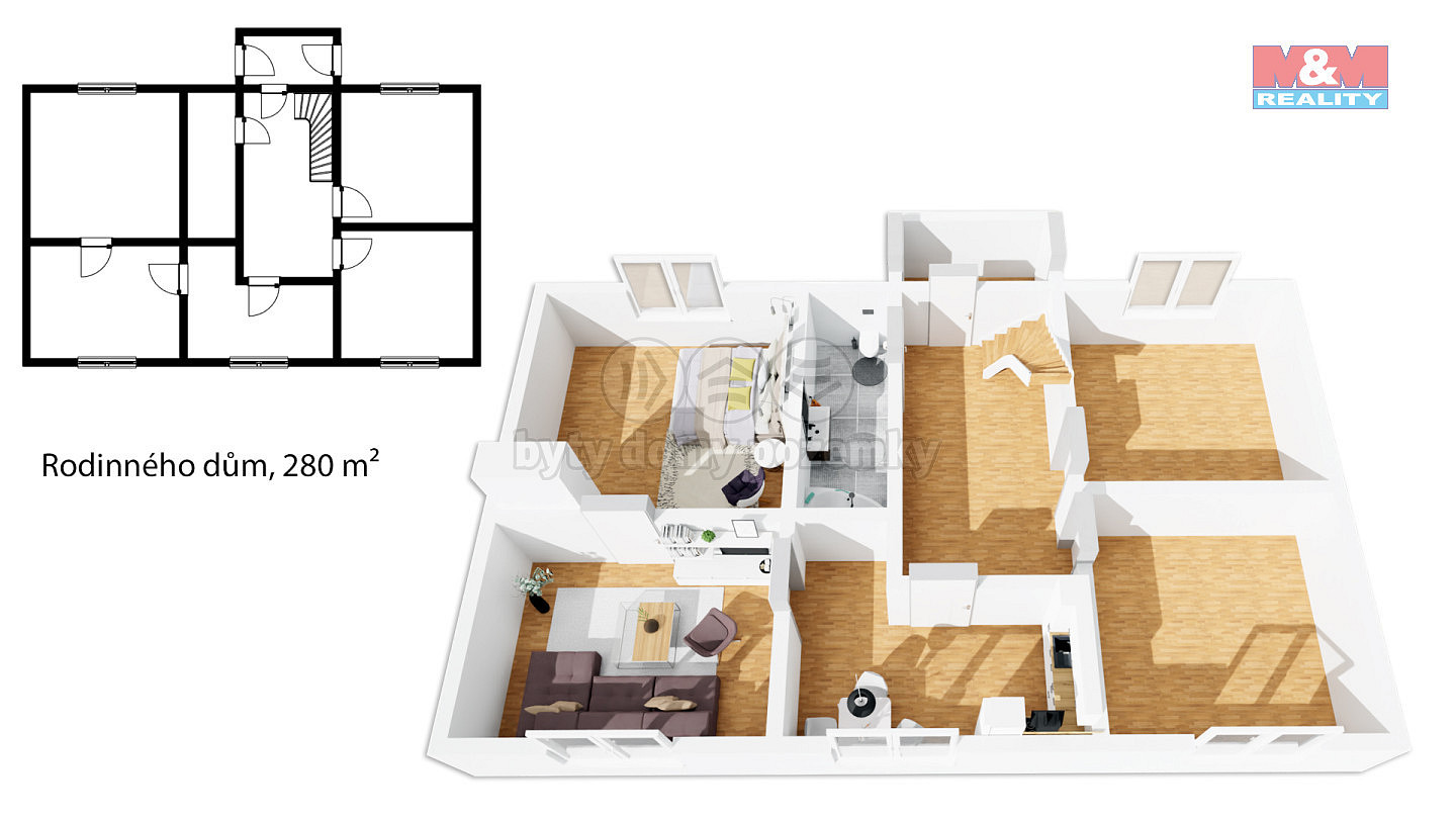 Prodej domu 280 m² s pozemkem 596 m² — photo 2