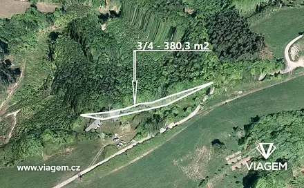 Prodej lesa 380 m², Vsetín