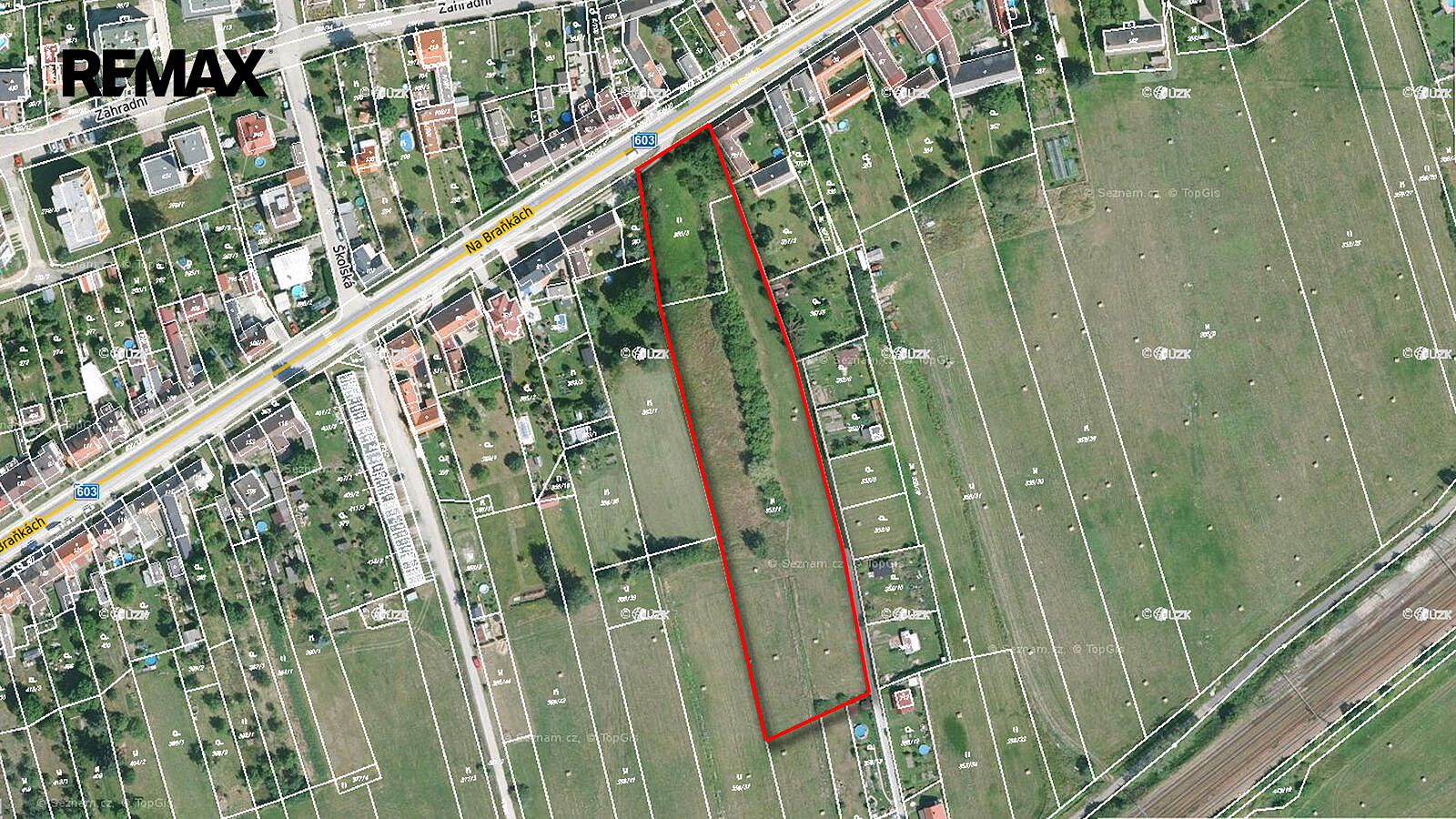 Prodej stavebního pozemku 9 720 m² – fotografie 2