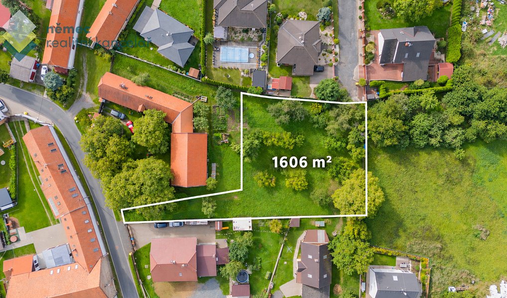 Prodej stavebního pozemku 1 606 m², Přišimasy – náhled fotky 2