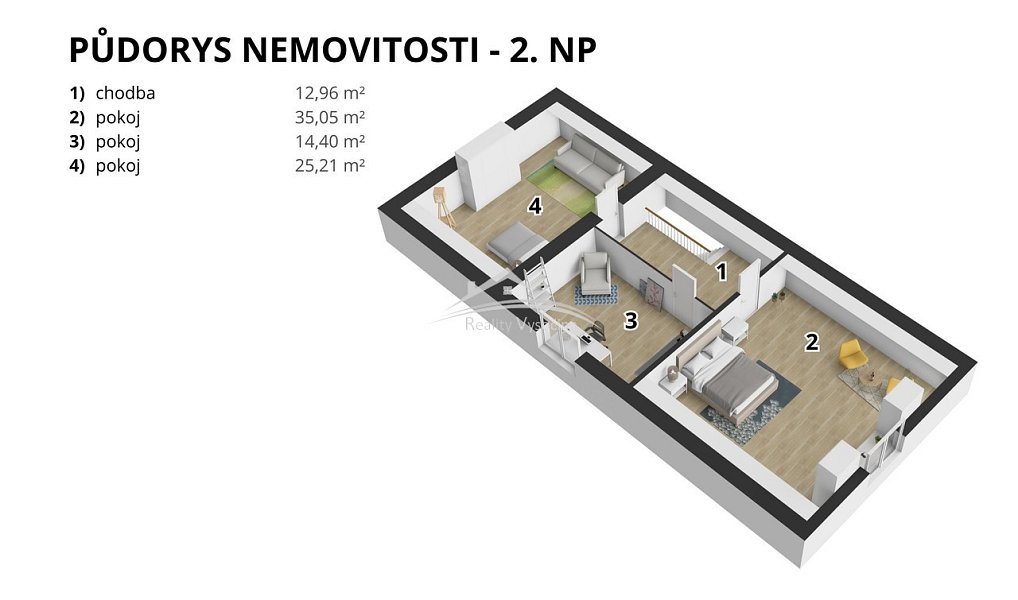 Prodej chaty/chalupy 168 m² s pozemkem 357 m², Hojovice – náhled fotky 21
