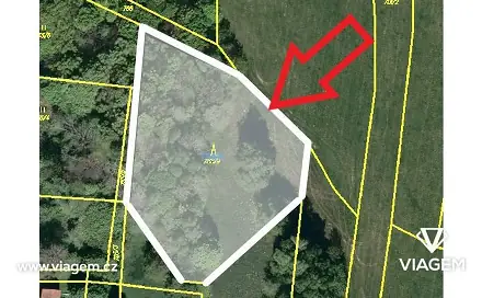 Prodej lesa 1 956 m², Lopeník, okres Uherské Hradiště