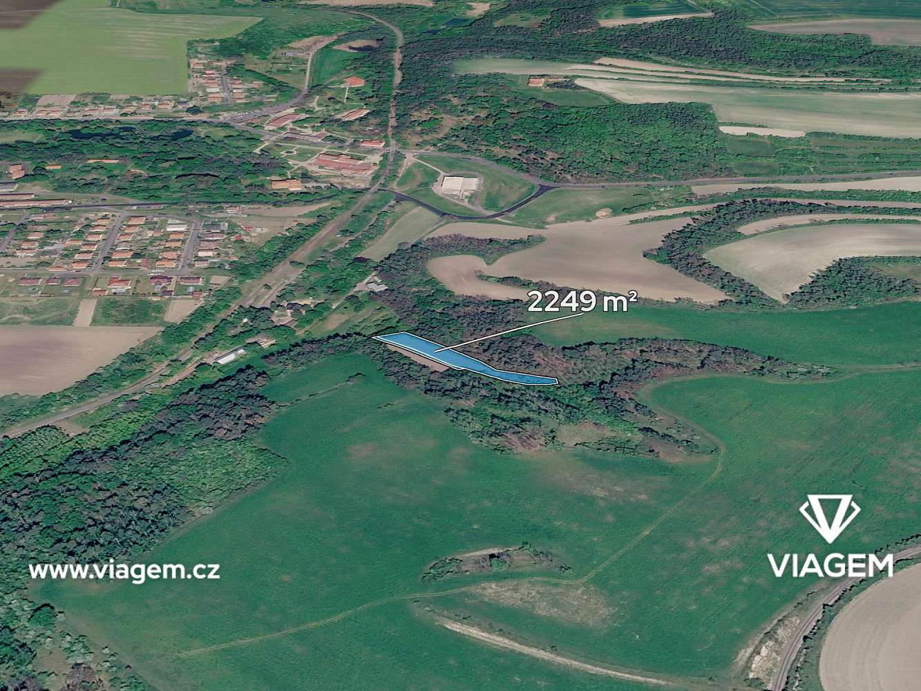 Prodej pole 1 124 m²