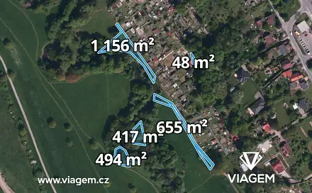 Prodej pole 1 038 m², Havířov, okres Karviná