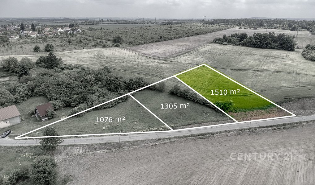 Prodej stavebního pozemku 1 510 m², Chrást – náhled fotky 6