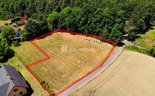 Prodej stavebního pozemku 3 423 m², Ohrazenice, okres Příbram
