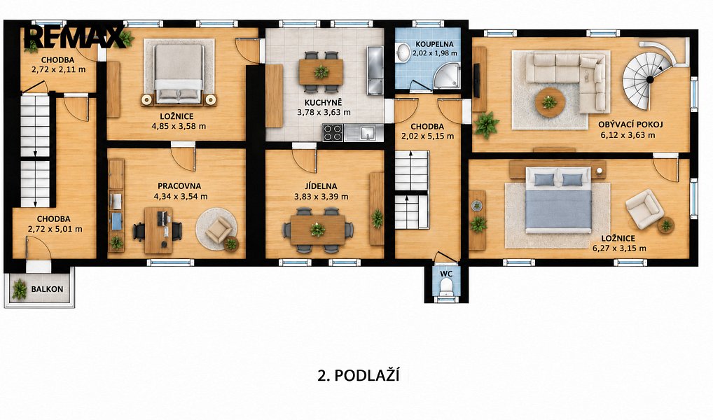 Prodej domu 200 m² s pozemkem 910 m², Kájov – náhled fotky 9