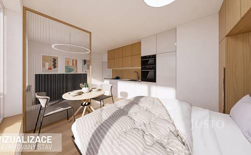 Prodej bytu 1+kk 30 m², Pod Harfou, Praha 9 - Vysočany