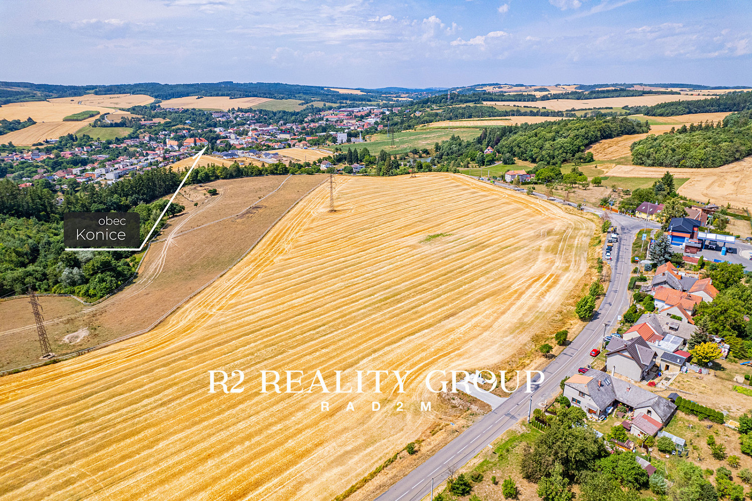 Prodej stavebního pozemku 3 500 m² – fotografie 2