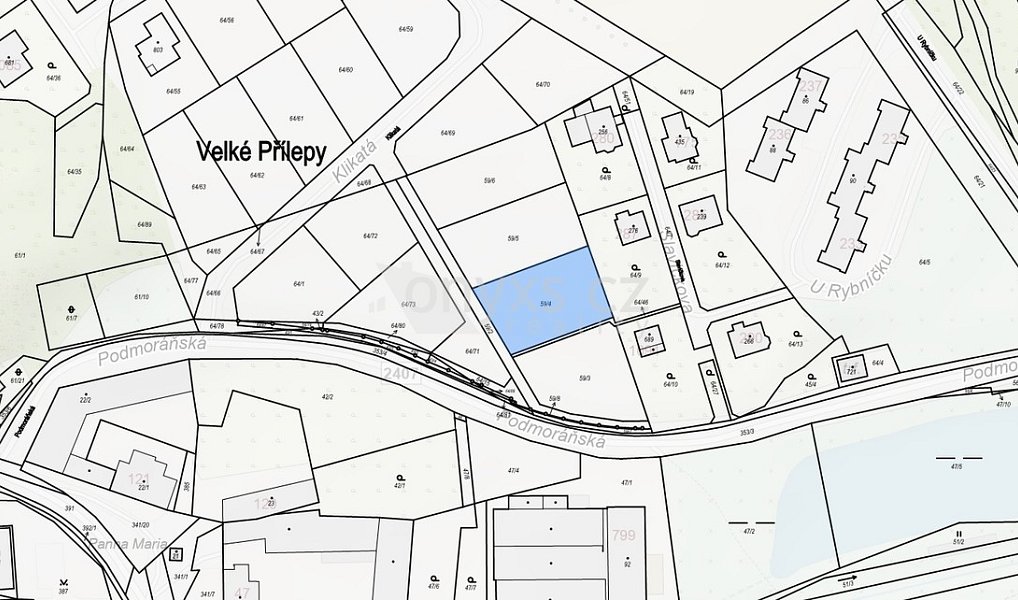 Prodej stavebního pozemku 967 m², Velké Přílepy – náhled fotky 9