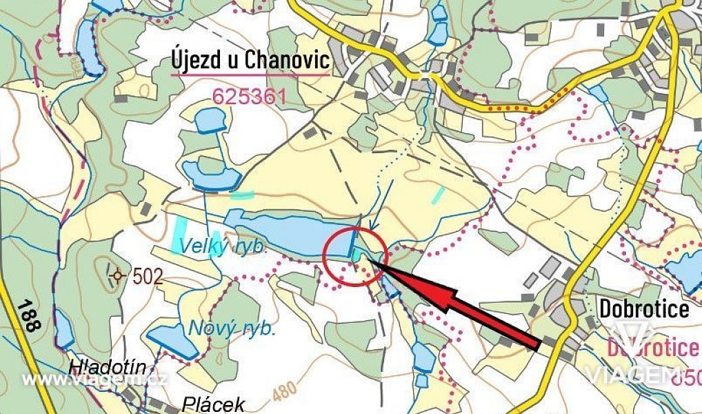 Prodej pole 1 007 m², Chanovice – náhled fotky 4