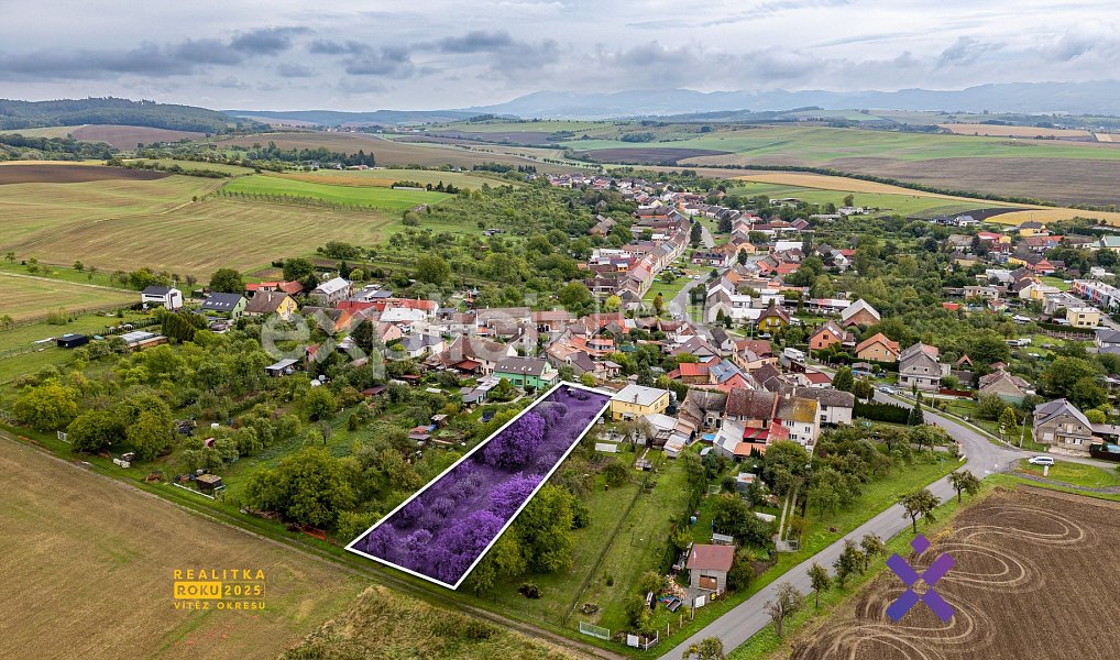 Prodej stavebního pozemku 1 825 m², Roštění – náhled fotky 7