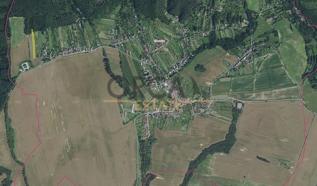 Prodej pole 1 435 m², Vřesovice – náhled fotky 2