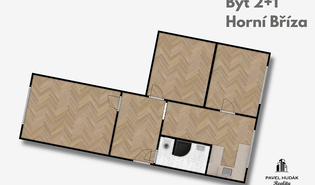 Prodej bytu 2+1 62 m², Horní Bříza – náhled fotky 21