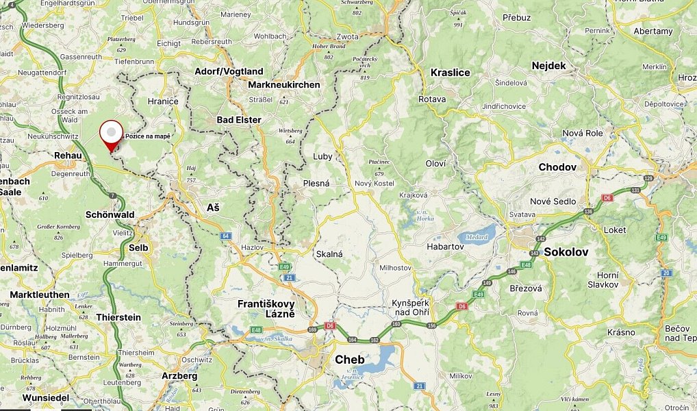 Prodej pole 1 440 m², Krásná – náhled fotky 7