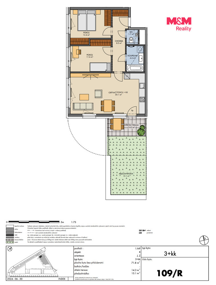Prodej bytu 3+kk 72 m² – fotografie 2