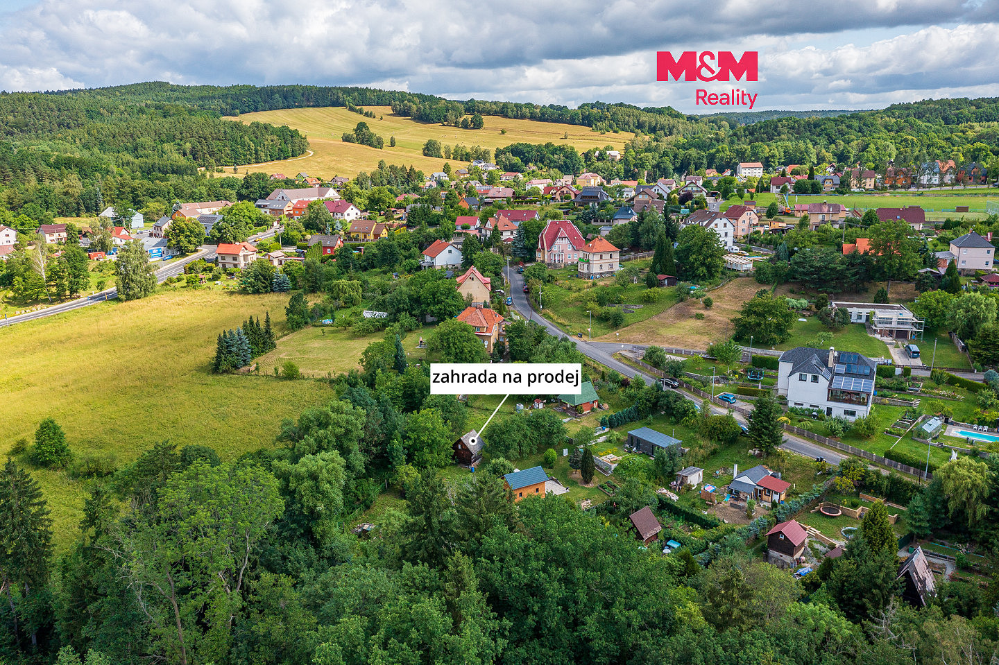 Prodej zahrady 660 m²