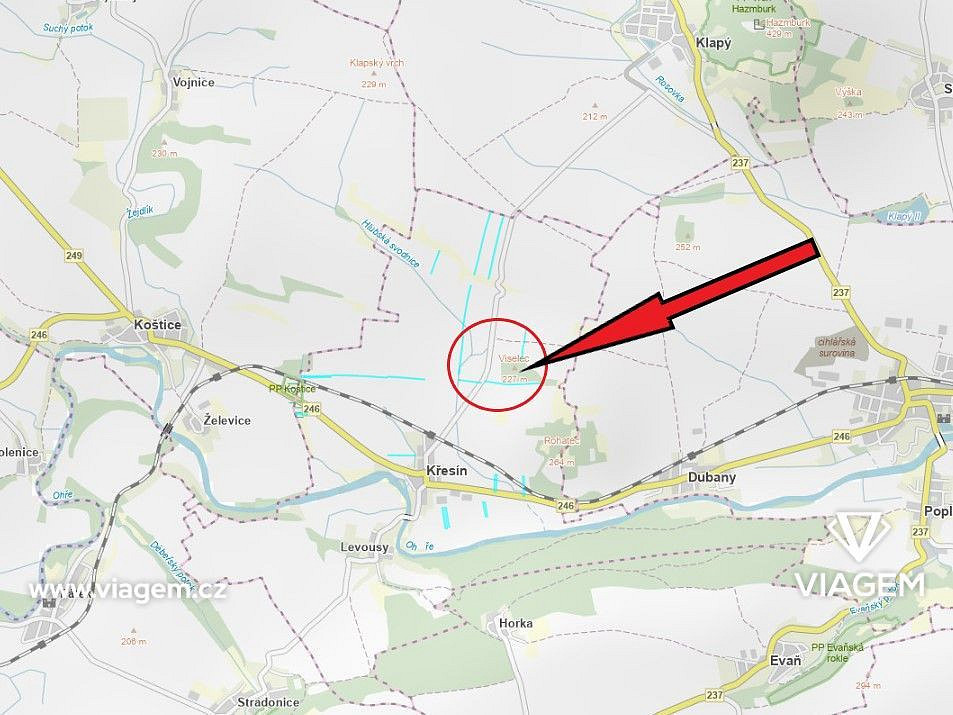 Prodej pole 1 441 m² – fotografie 4