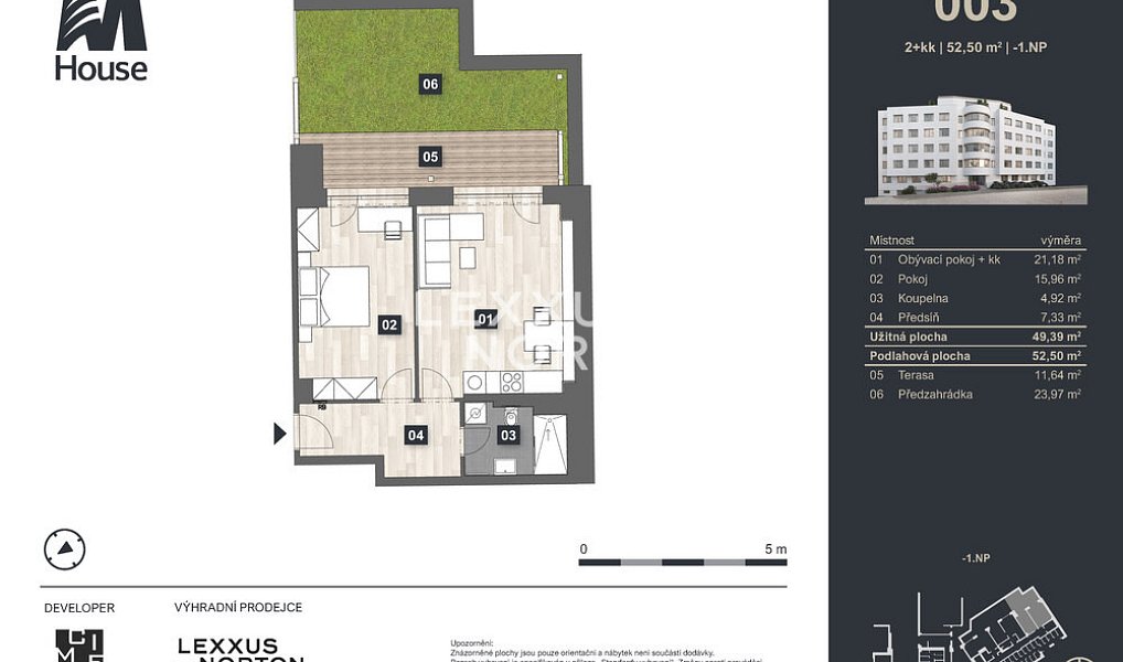 Prodej bytu 2+kk 49 m², Praha – náhled fotky 13