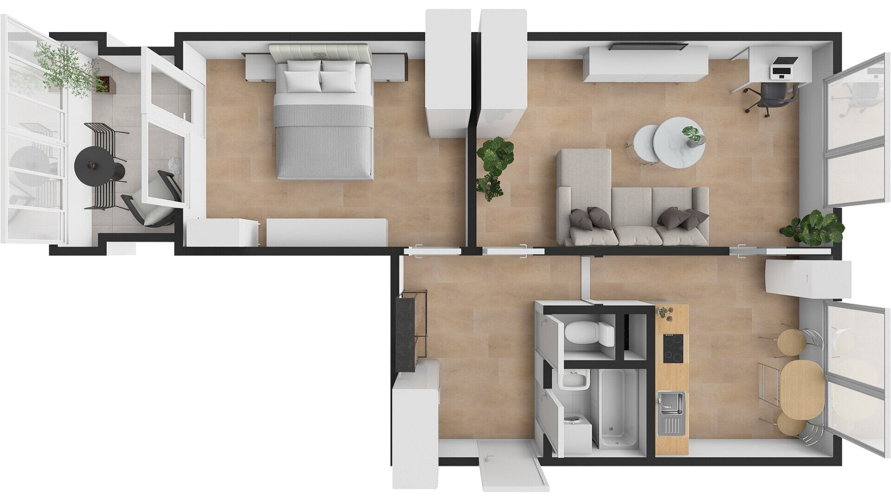 Prodej bytu 2+1 65 m² – fotografie 2