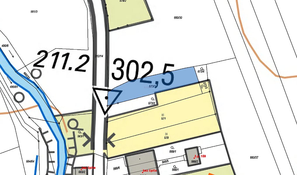 Prodej pole 279 m², Lhota Rapotina – náhled fotky 3