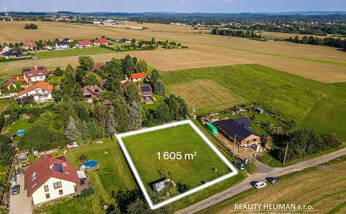 Prodej stavebního pozemku 1 605 m², Ke Kostelci, Sulice, okres Praha-východ