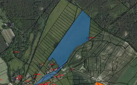 Prodej pole 1 185 m², Hvožďany, okres Příbram