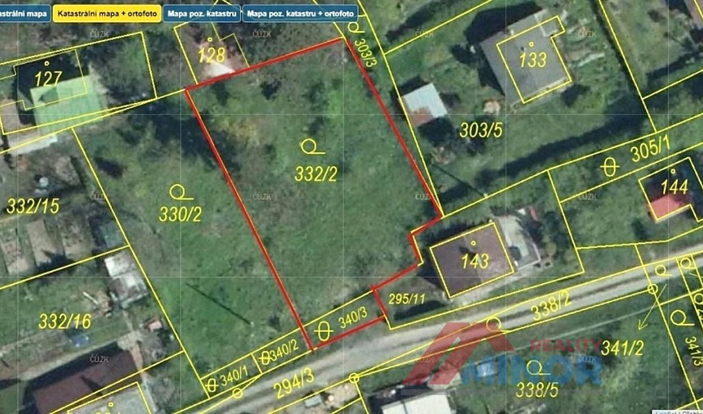 Prodej stavebního pozemku 526 m², Bílichov – náhled fotky 5