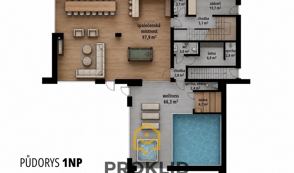 Prodej stavebního pozemku 4 661 m², Stará Ves – náhled fotky 11