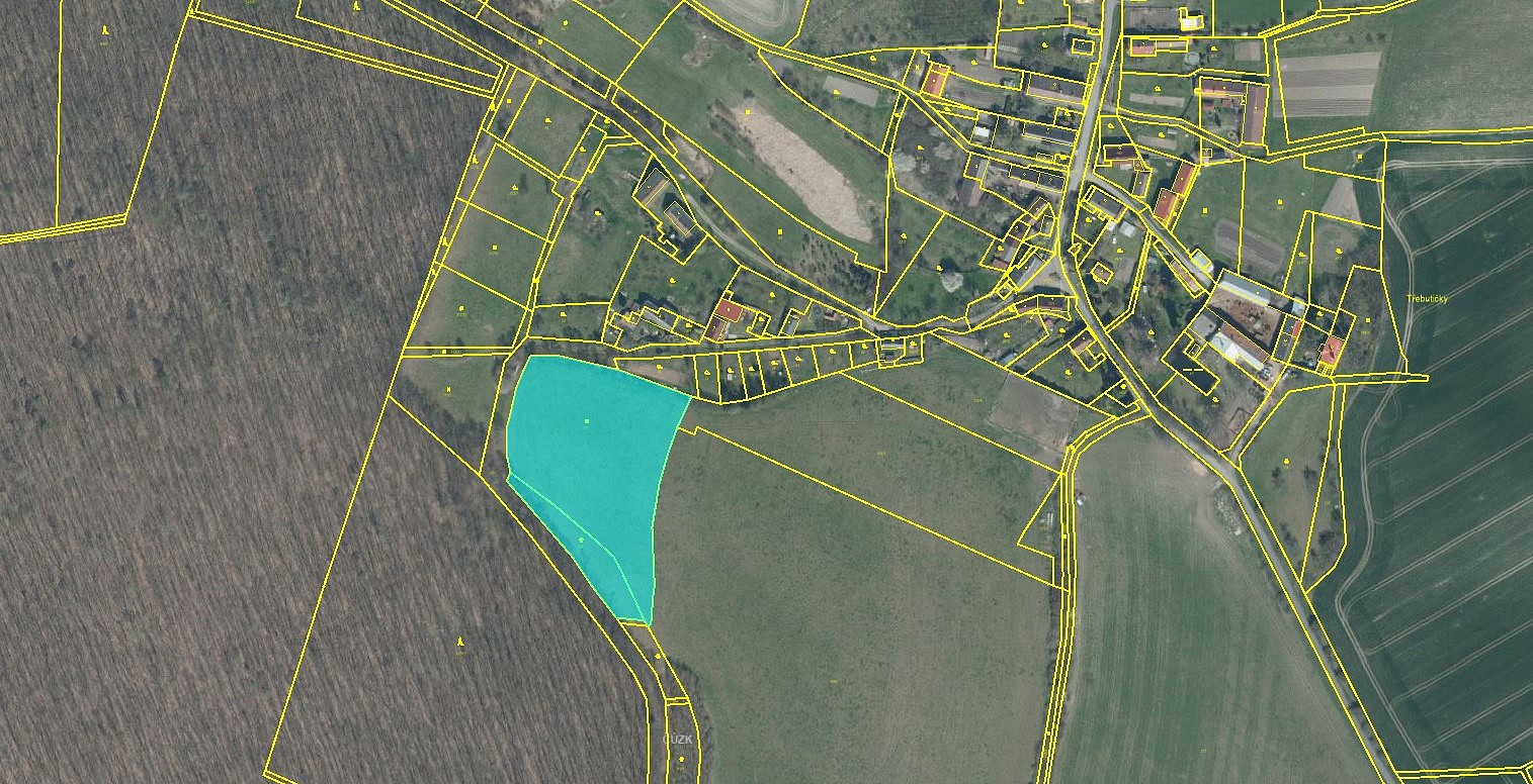 Prodej louky 9 483 m²