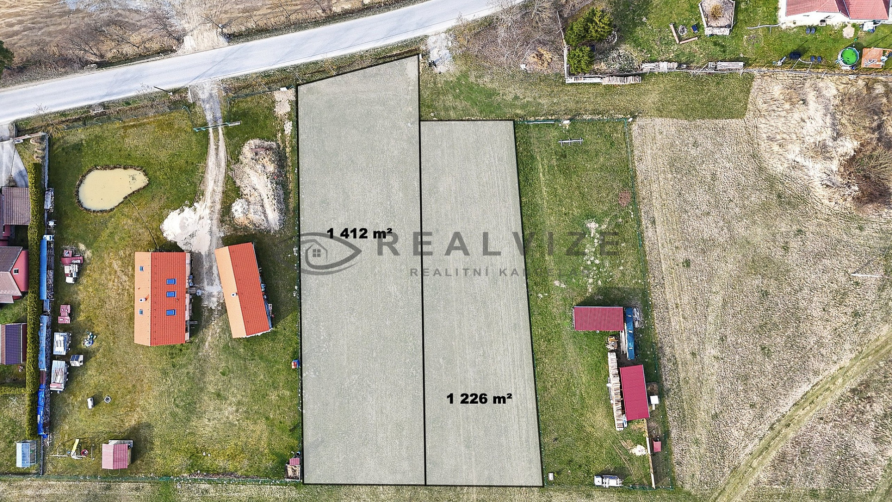 Prodej stavebního pozemku 2 638 m²