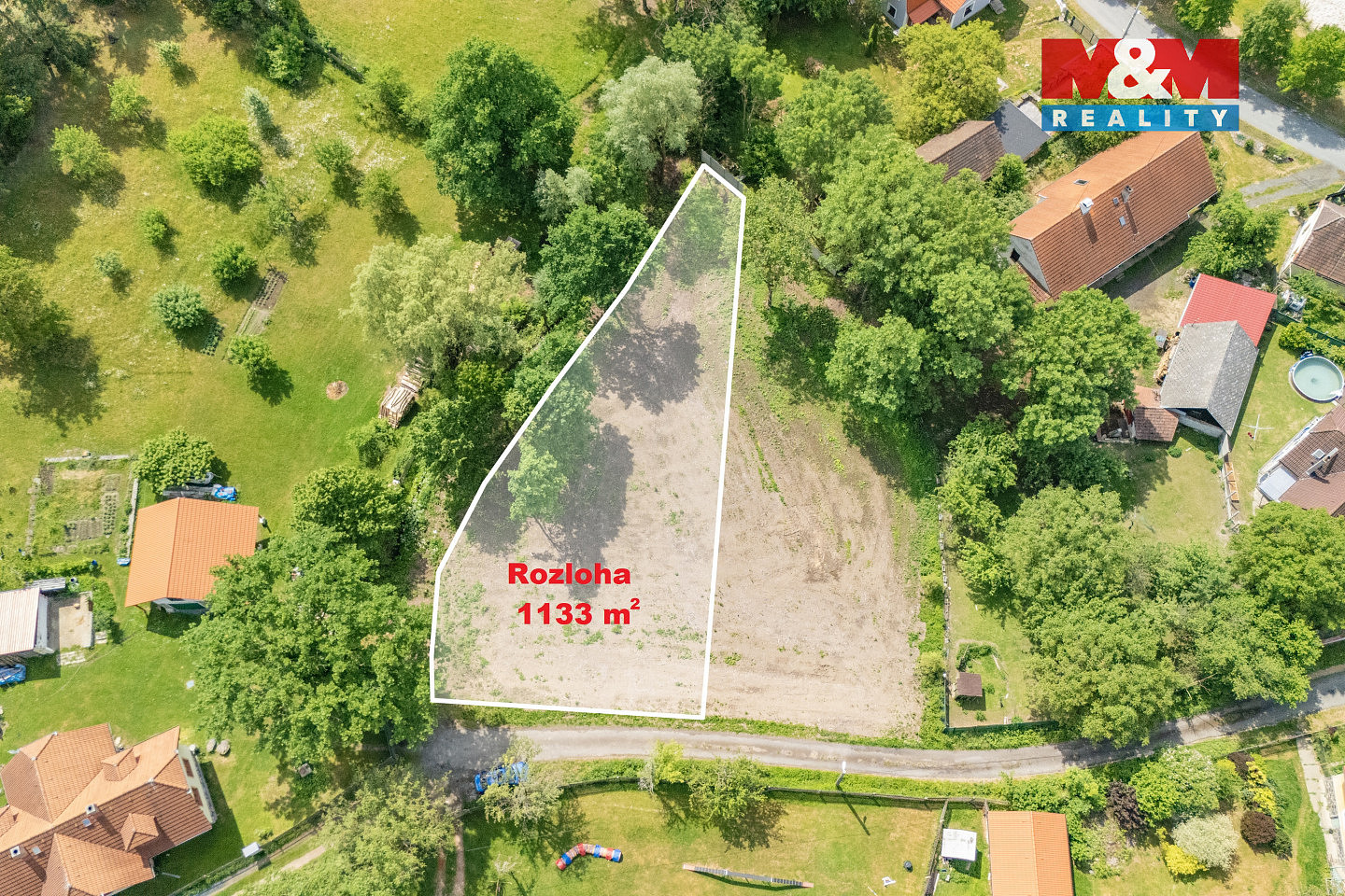 Prodej stavebního pozemku 1 133 m² – fotografie 2