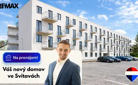 Pronájem bytu 1+kk 36 m², Říční, Svitavy - Předměstí