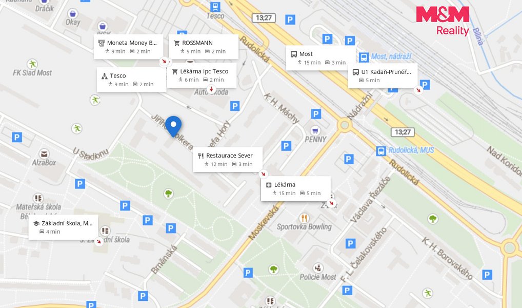 Prodej bytu 2+kk 39 m², Most – náhled fotky 8