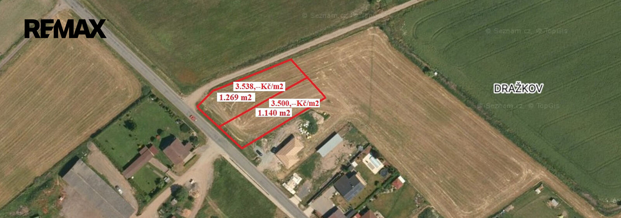 Prodej stavebního pozemku 1 140 m² – fotografie 4