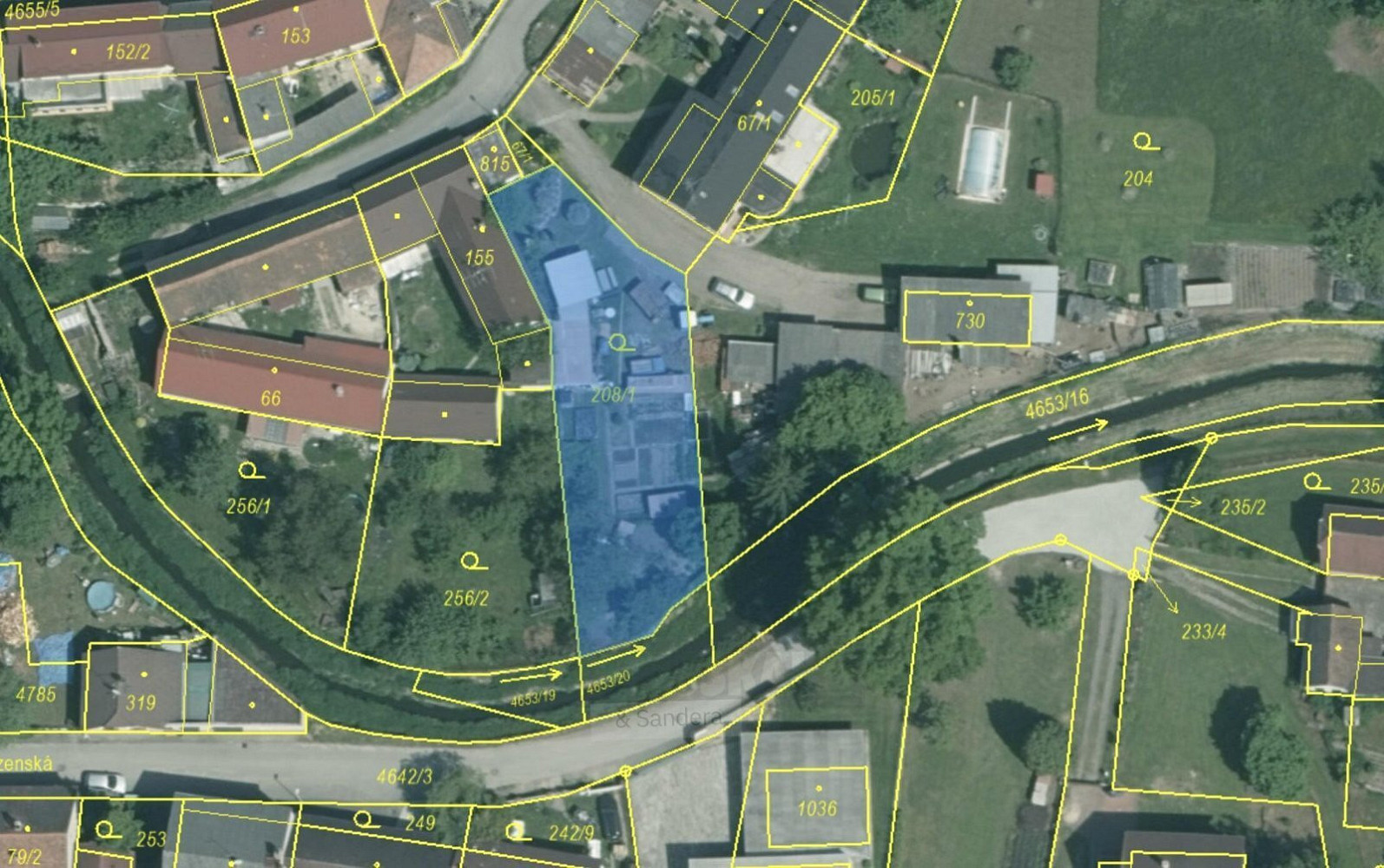 Prodej stavebního pozemku 610 m² – fotografie 2