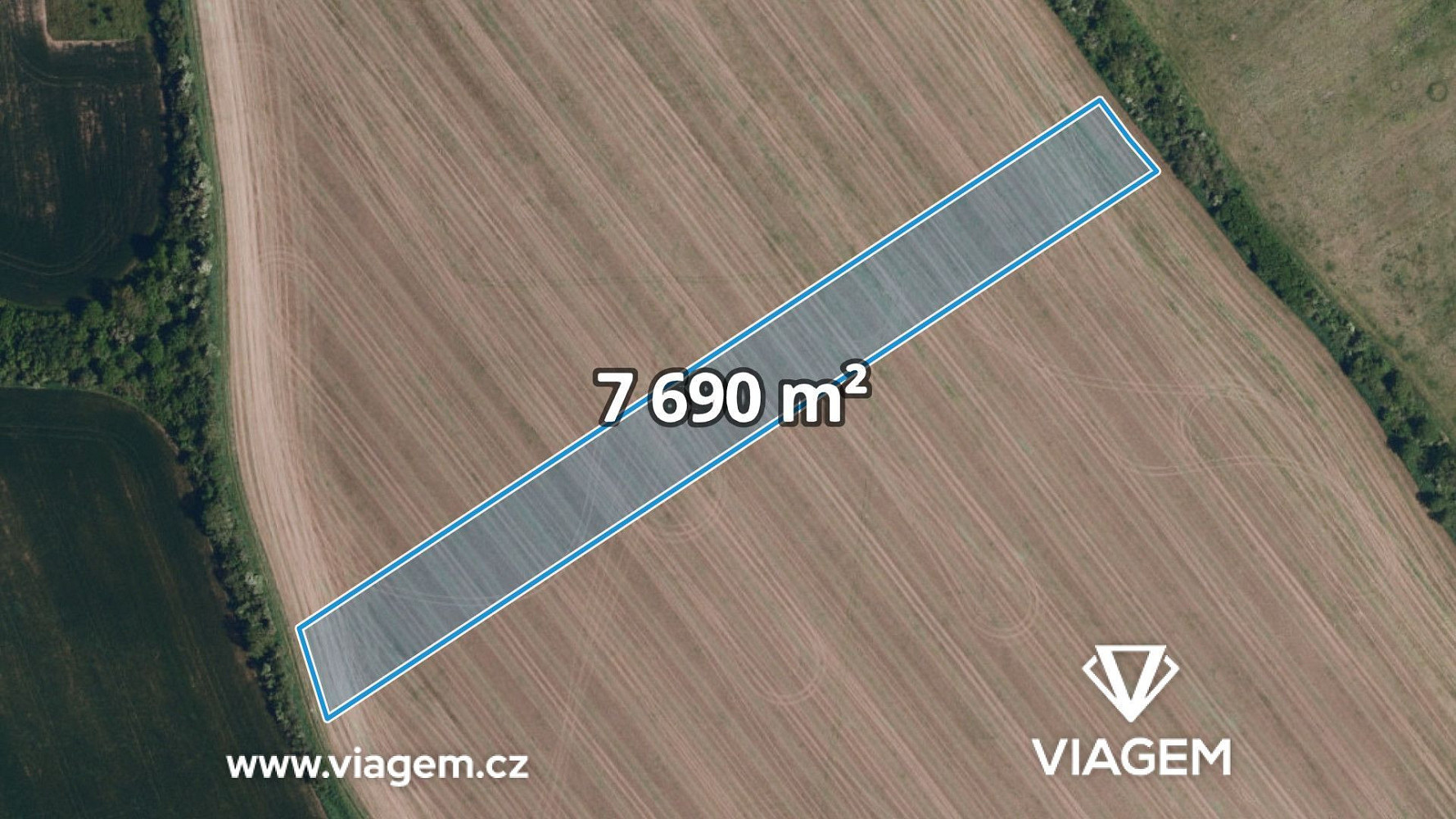 Prodej pole 7 690 m²