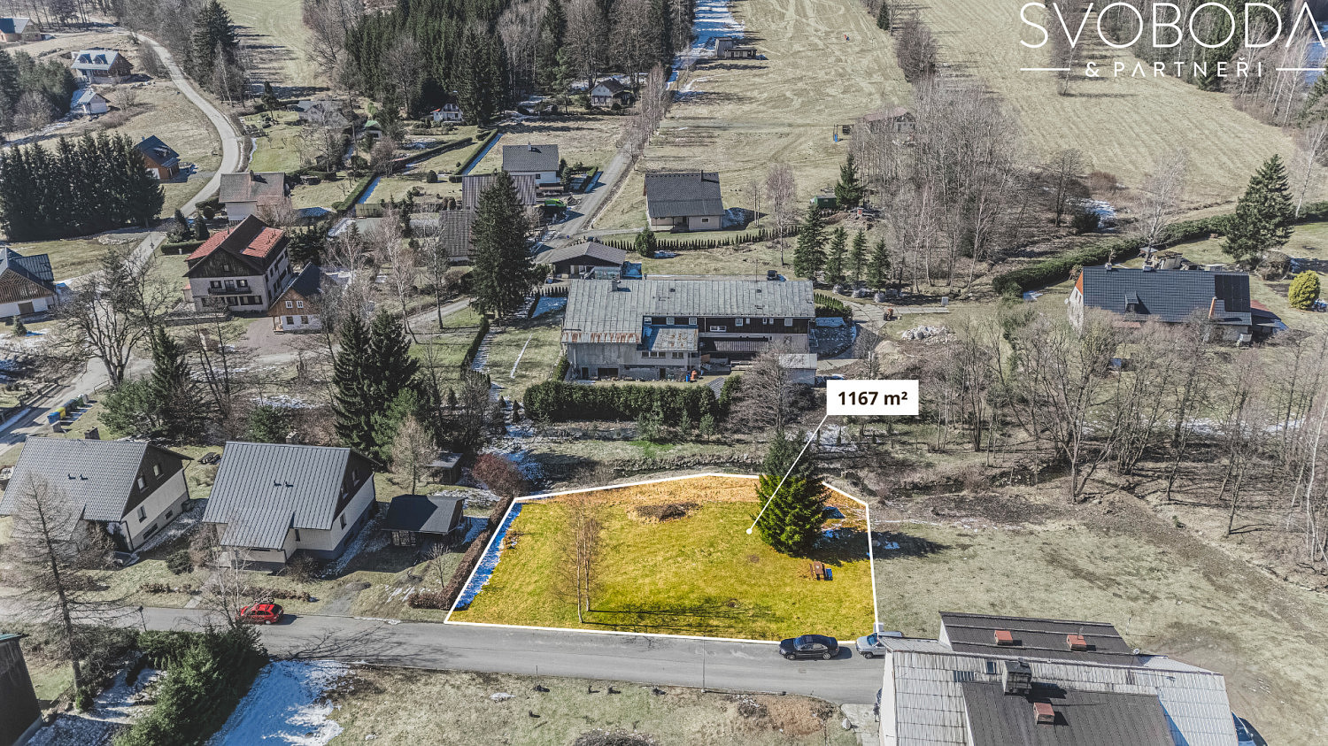 Prodej stavebního pozemku 1 167 m²