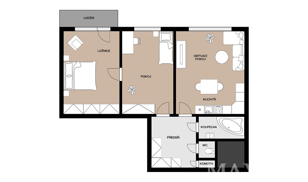 Prodej bytu 3+kk 79 m², Praha – náhled fotky 7