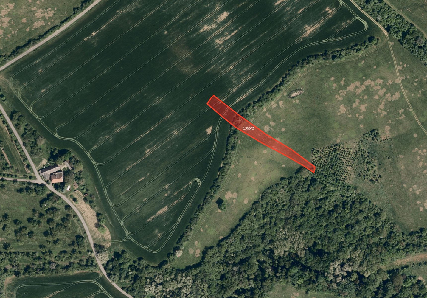 Prodej pole 2 025 m²