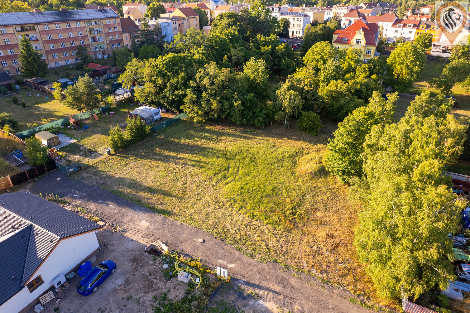Prodej stavebního pozemku 2 054 m² - Widok 2