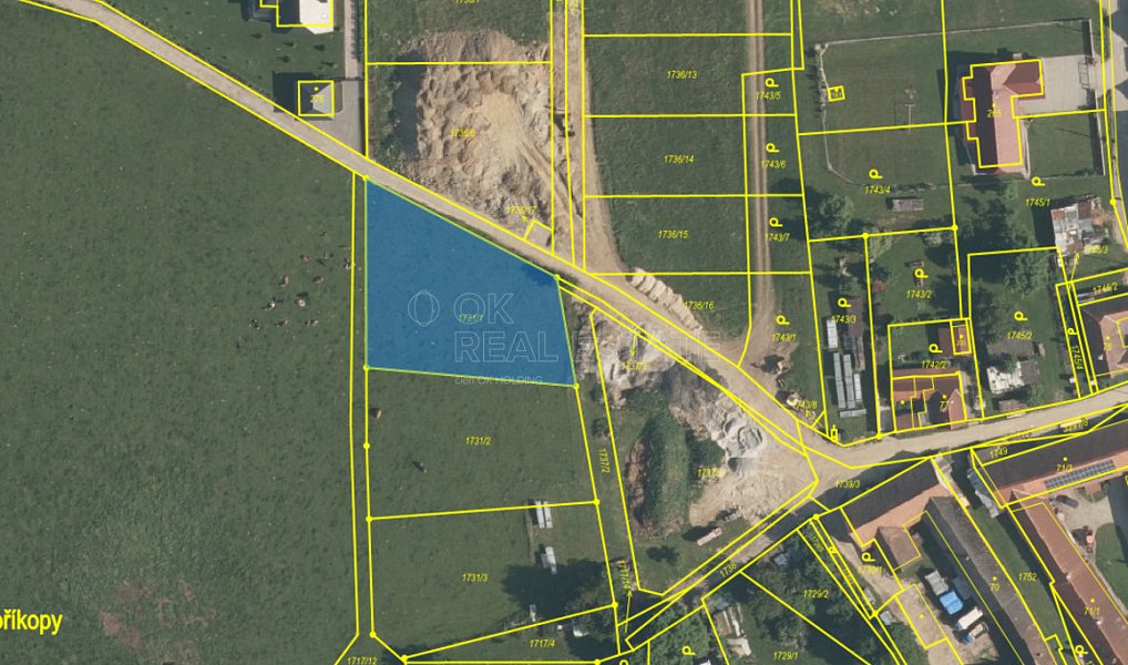 Prodej stavebního pozemku 1 454 m², Římov – náhled fotky 11