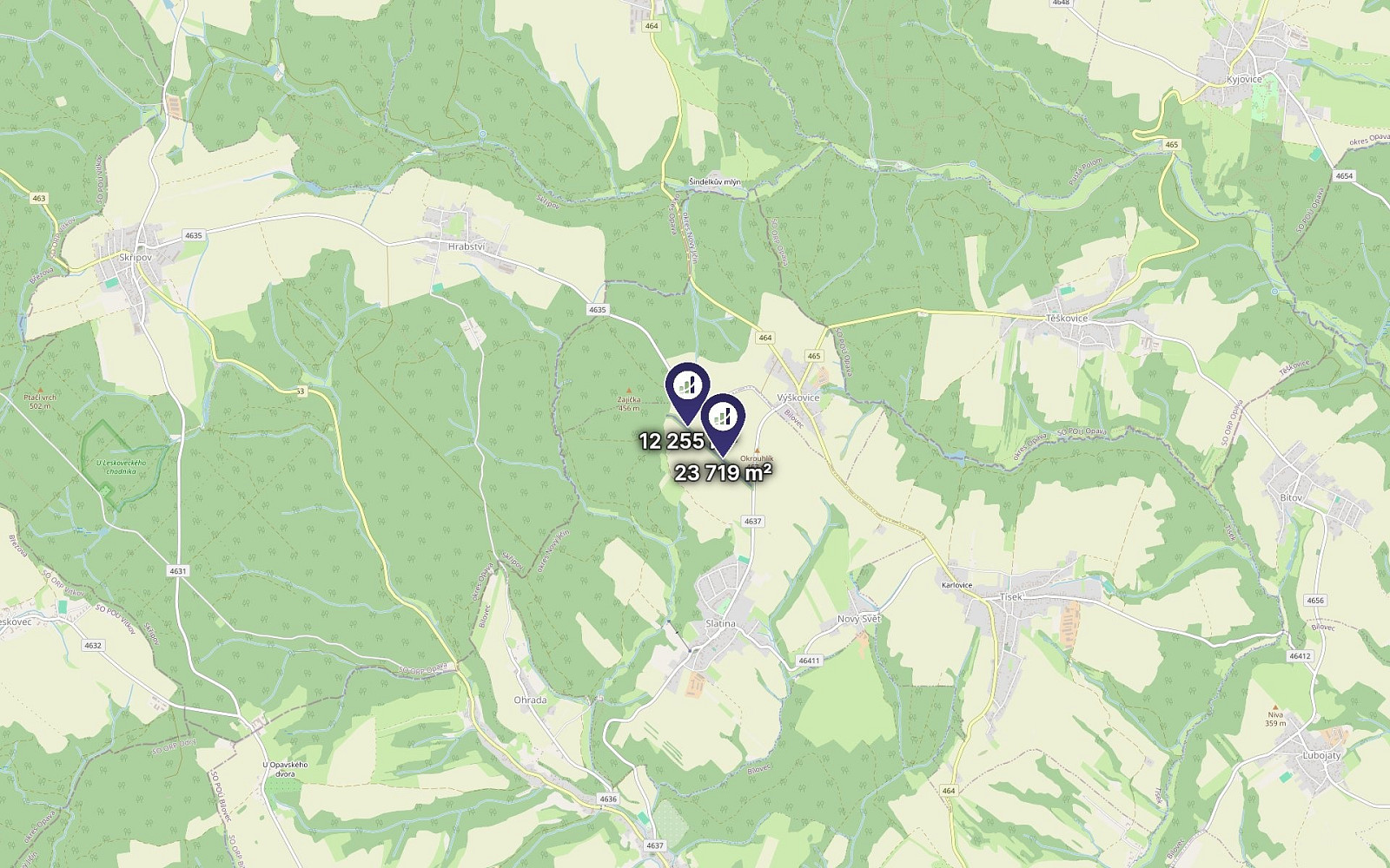 Prodej pole 35 974 m² – fotografie 3
