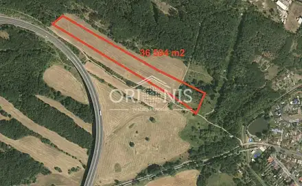 Prodej pole 36 594 m², Nádražní, Chomutov