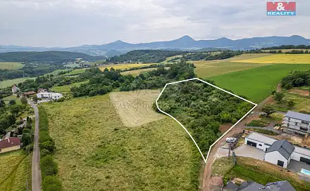 Prodej stavebního pozemku 8 573 m², Bystřany - Světice, okres Teplice