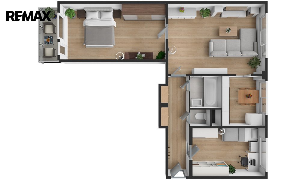 Prodej bytu 3+1 64 m², Praha – náhled fotky 3