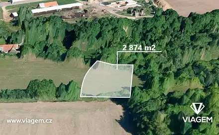 Prodej pole 410 m², Volyně, okres Strakonice