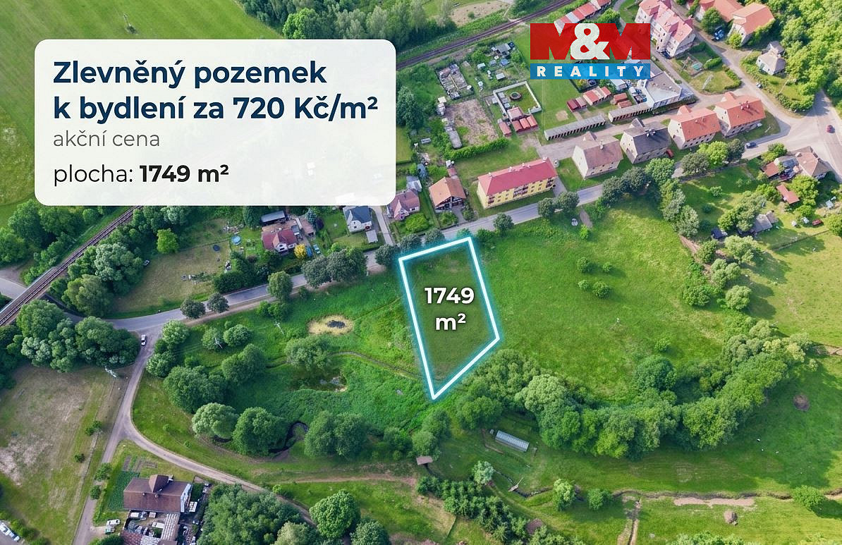 Prodej stavebního pozemku 1 747 m²