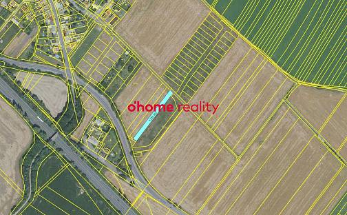 Prodej pole 1 253 m², Křelov-Břuchotín - Břuchotín, okres Olomouc